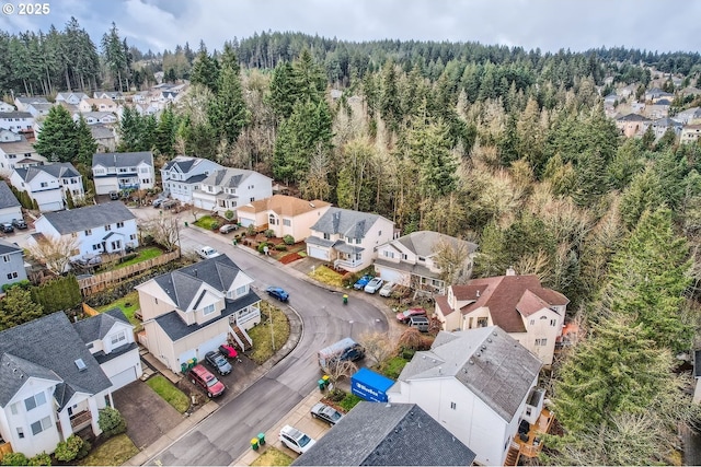16371 SW Horseshoe Way, Beaverton, OR 97007 - aerial view of residential area featuring a forest
