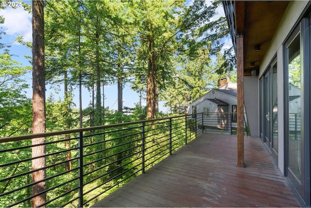 4183 SW Greenleaf Dr, Portland, OR 97221 - view of deck