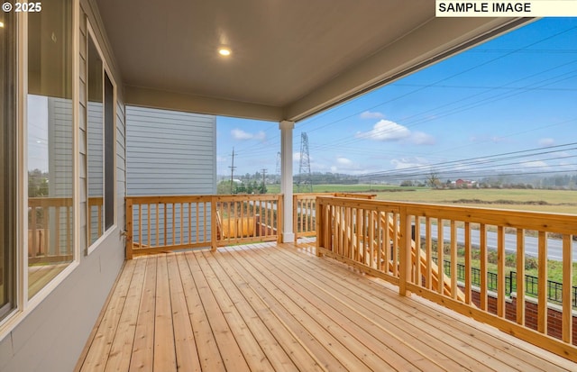 view of deck
