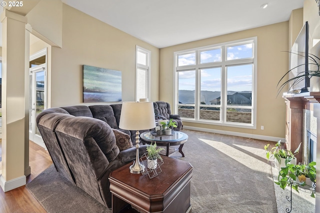 view of living room