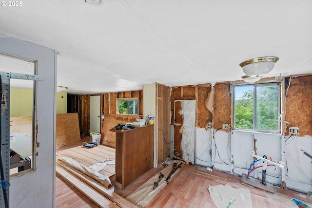 51014 Dement Creek Rd, Myrtle Point, OR 97458 - miscellaneous room with wood finished floors
