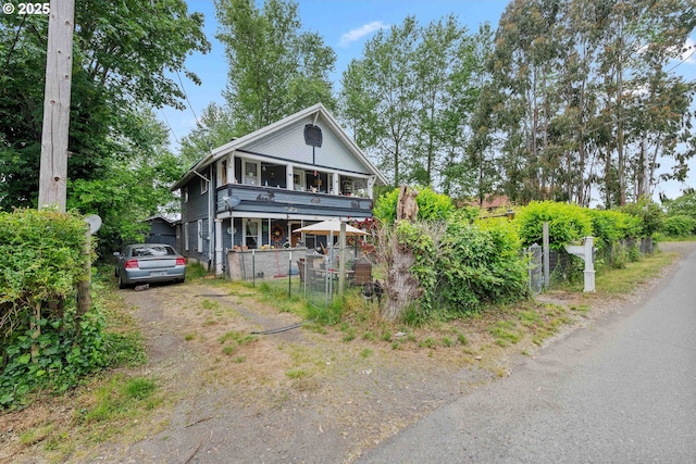 51014 Dement Creek Rd, Myrtle Point, OR 97458 - view of front of property with driveway