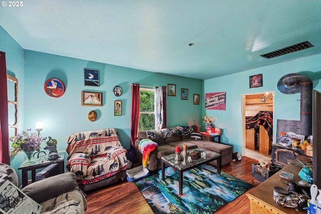 51014 Dement Creek Rd, Myrtle Point, OR 97458 - living area featuring wood finished floors