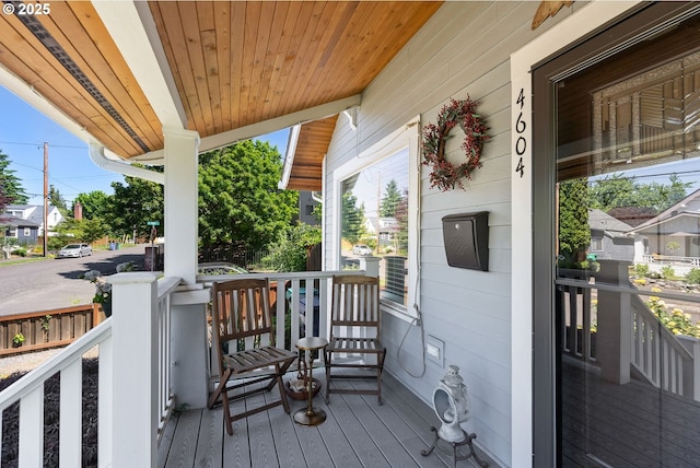 4604 SE 30th Ave, Portland, OR 97202 - porch with a residential view