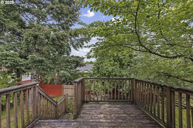 view of deck