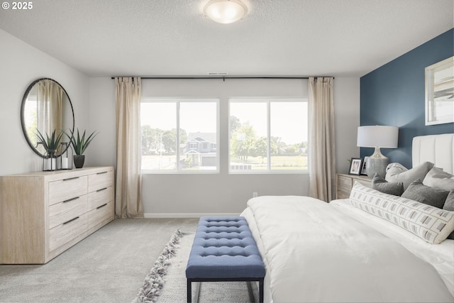 5603 Edward Ct SE, Albany, OR 97322 - bedroom with a textured ceiling and light colored carpet