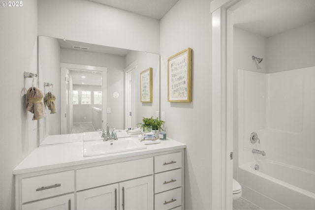 5603 Edward Ct SE, Albany, OR 97322 - bathroom featuring vanity and shower / washtub combination
