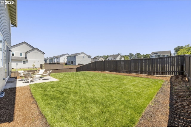 5603 Edward Ct SE, Albany, OR 97322 - fenced backyard featuring a residential view and a patio