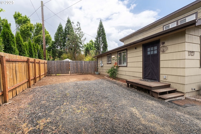1727 E Washington Ave, Cottage Grove, OR 97424 - view of fenced backyard