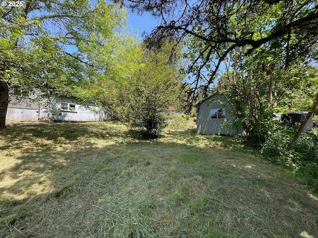 91456 State Rd, Coquille, OR 97423 - view of yard with an outbuilding