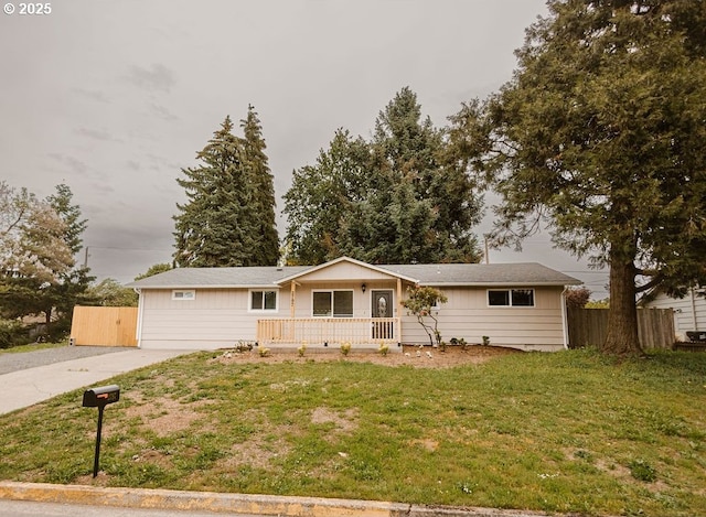 2797 Tulip St, Eugene, OR 97408 - ranch-style home featuring covered porch