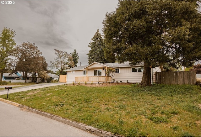 2797 Tulip St, Eugene, OR 97408 - view of front of house featuring driveway and covered porch