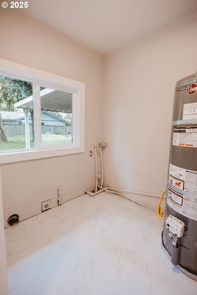 2797 Tulip St, Eugene, OR 97408 - empty room with water heater