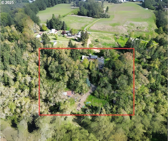 28500 Ruth Ln, Eugene, OR 97402 - view of property location featuring property boundaries highlighted