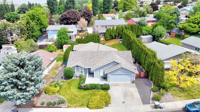 640 Sherman Dr, The Dalles, OR 97058 - aerial perspective of suburban area