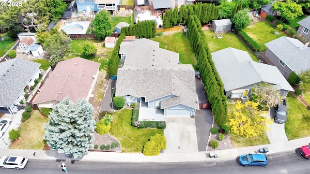 640 Sherman Dr, The Dalles, OR 97058 - aerial view of residential area