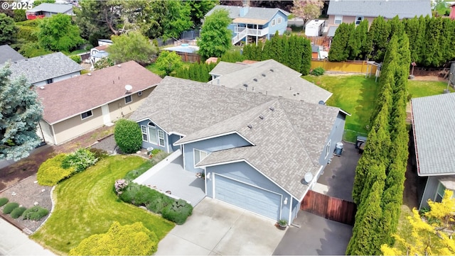 640 Sherman Dr, The Dalles, OR 97058 - aerial perspective of suburban area