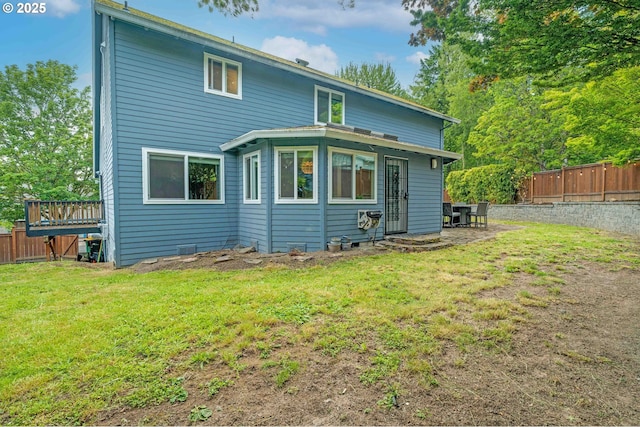 13465 SW Lancewood St, Beaverton, OR 97008 - back of house featuring a deck