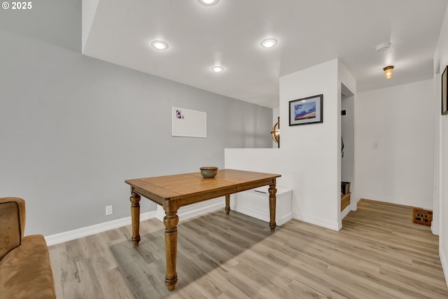 103 Treehill Loop, Eugene, OR 97405 - interior space with light wood finished floors and recessed lighting