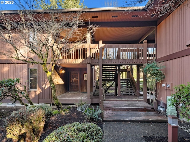 view of entrance to property