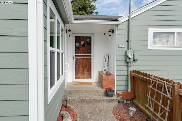 1858 5th St, Astoria, OR 97103 - view of doorway to property