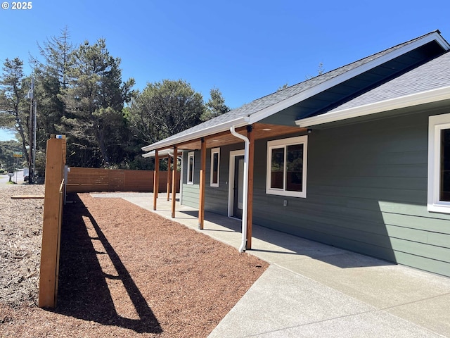 88366 4th Ave, Florence, OR 97439 - view of yard with a patio area and fence