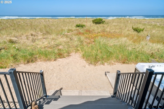 26280 Beach Dr, Rockaway Beach, OR 97136 - water view featuring nearby beach