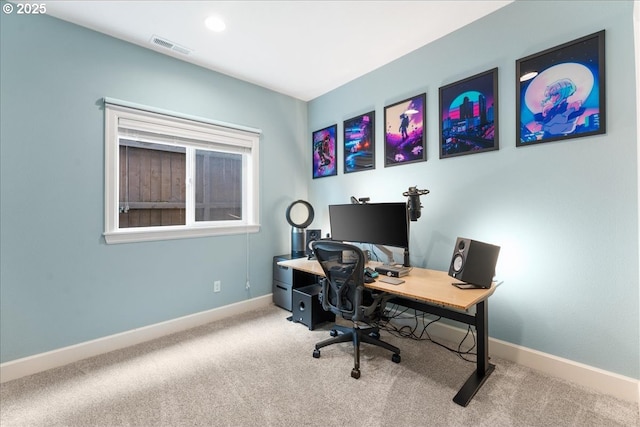 17202 NW Viola St, Portland, OR 97229 - carpeted office with baseboards