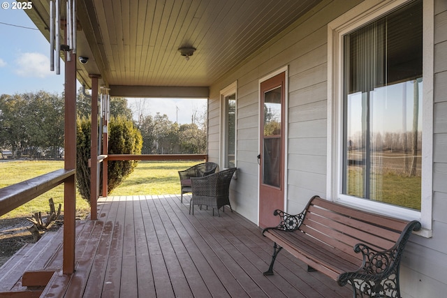 5704 Keene Rd NE, Gervais, OR 97026 - wooden deck with a yard