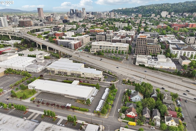 view of urban area with a highway