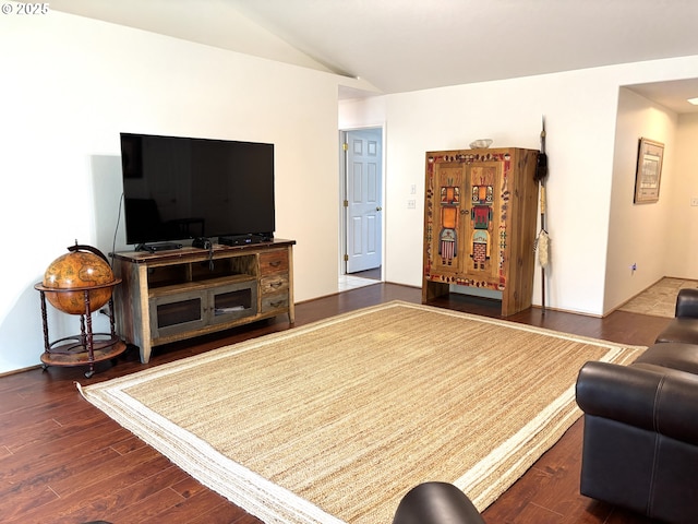 17239 Lumberview Rd, Brookings, OR 97415 - living room with wood finished floors and lofted ceiling