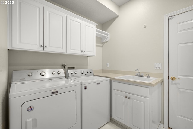 3852 Fairhaven Dr, West Linn, OR 97068 - laundry area with cabinet space and washing machine and dryer