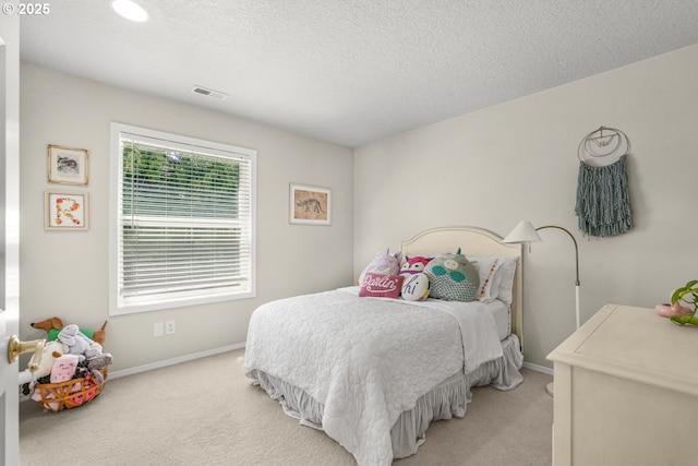 3852 Fairhaven Dr, West Linn, OR 97068 - bedroom featuring light carpet and a textured ceiling