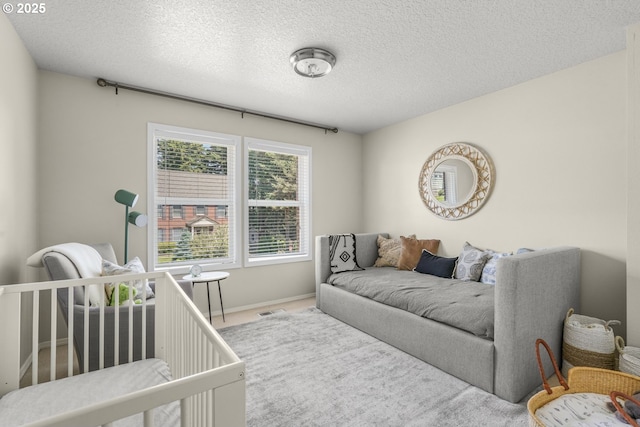 3852 Fairhaven Dr, West Linn, OR 97068 - carpeted bedroom featuring a textured ceiling and baseboards