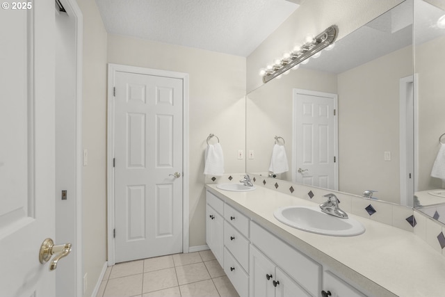 3852 Fairhaven Dr, West Linn, OR 97068 - bathroom featuring double vanity and tile patterned floors