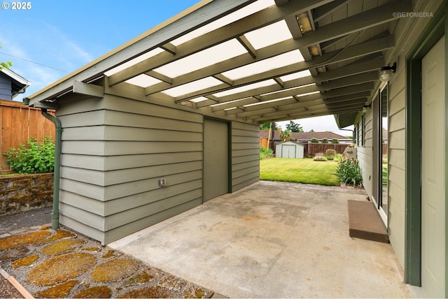 13140 SW Edgewood St, Portland, OR 97225 - garage featuring a shed