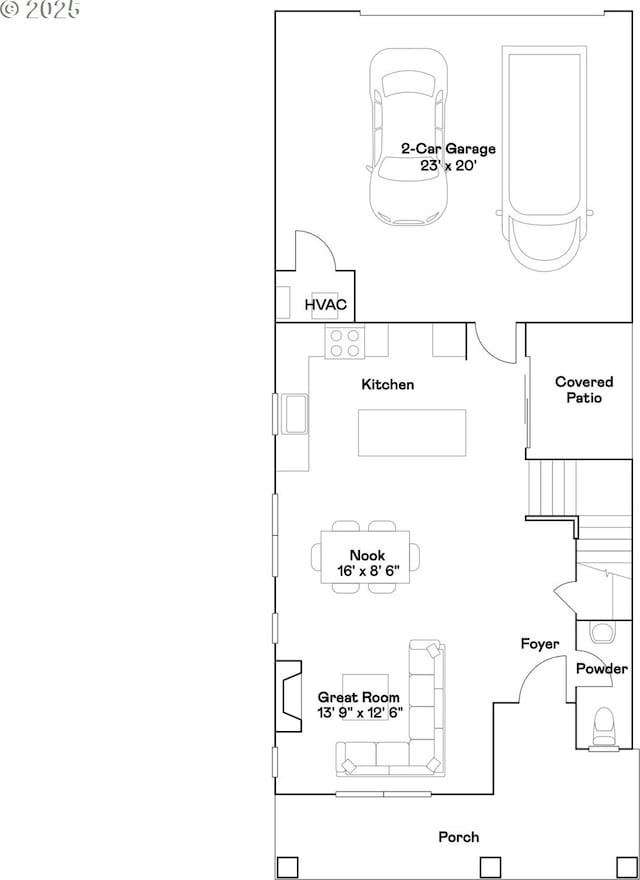 966 Legacy Ln, Eugene, OR 97402 - view of floor plan / room layout