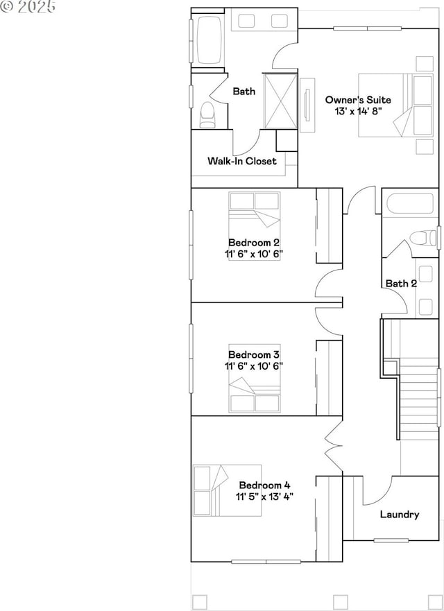 966 Legacy Ln, Eugene, OR 97402 - view of home floor plan