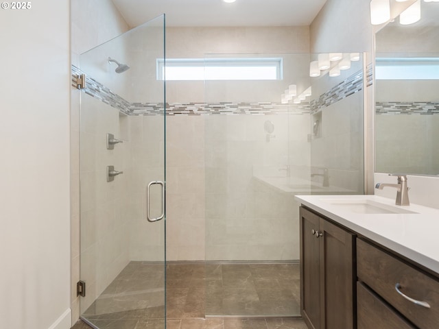 16711 NE 86th St, Vancouver, WA 98682 - bathroom with a shower stall and vanity