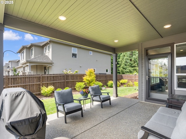 16711 NE 86th St, Vancouver, WA 98682 - view of patio with area for grilling