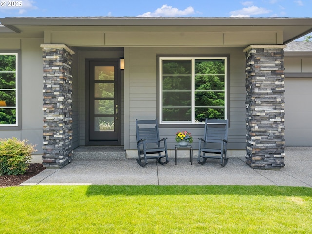 16711 NE 86th St, Vancouver, WA 98682 - doorway to property with covered porch