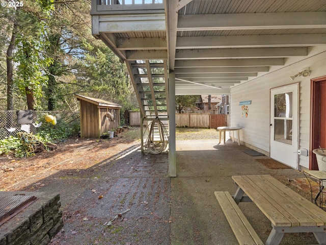 370 4th Pl, Manzanita, OR 97130 - fenced backyard with stairs and a patio