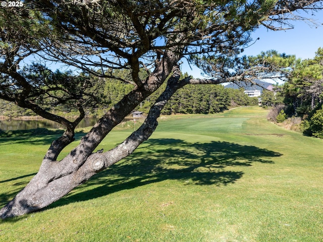 370 4th Pl, Manzanita, OR 97130 - view of green lawn featuring view of golf course