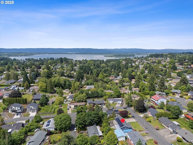 721 NW 76th St, Vancouver, WA 98665 - aerial view of residential area with a water and mountain view