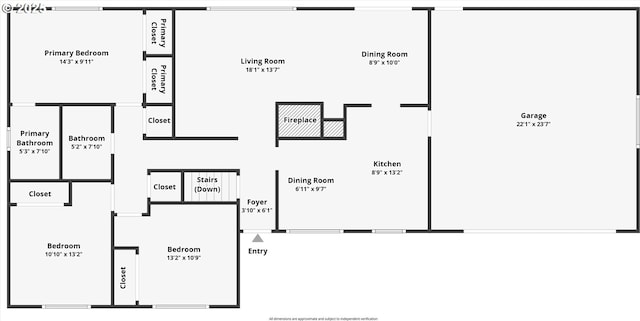 721 NW 76th St, Vancouver, WA 98665 - home floor plan