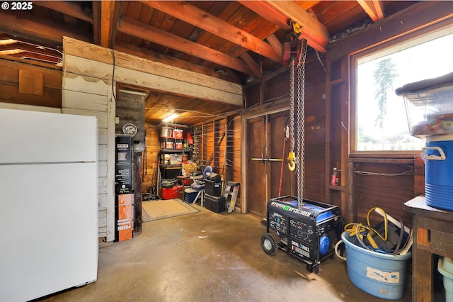 35478 Brabham Rd, Pleasant Hill, OR 97455 - miscellaneous room featuring concrete floors