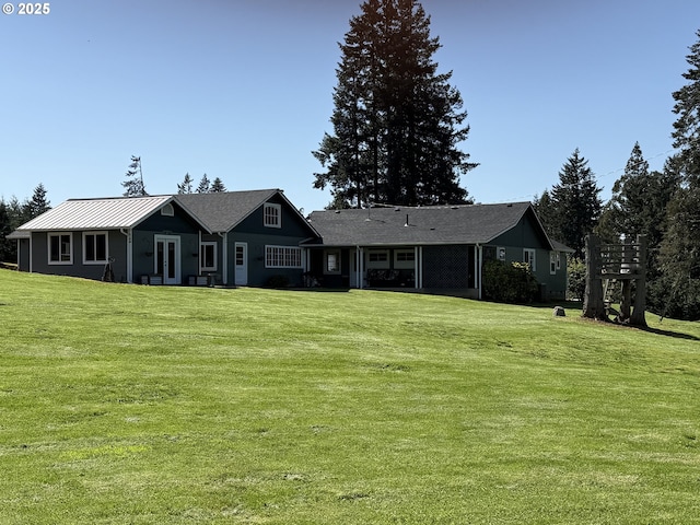 35478 Brabham Rd, Pleasant Hill, OR 97455 - ranch-style home with a front yard