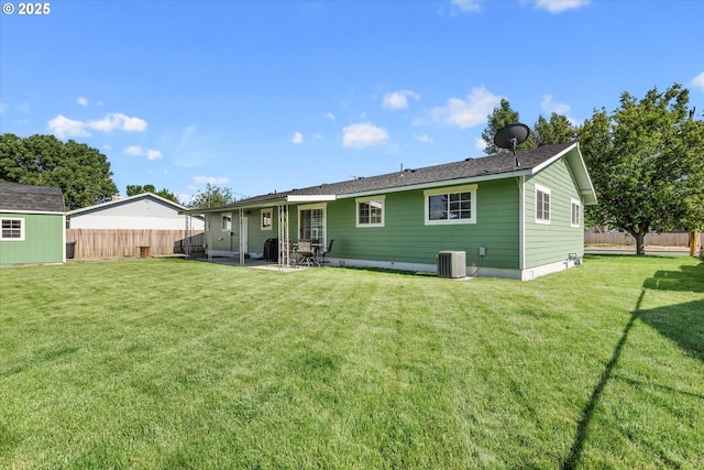 1050 D St, Baker City, OR 97814 - back of property with a patio and a shed