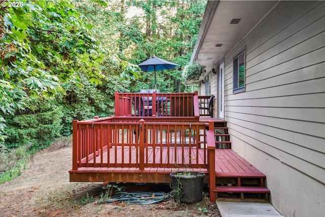 19330 NW Curtis Creek Dr, Manning, OR 97125 - view of wooden deck
