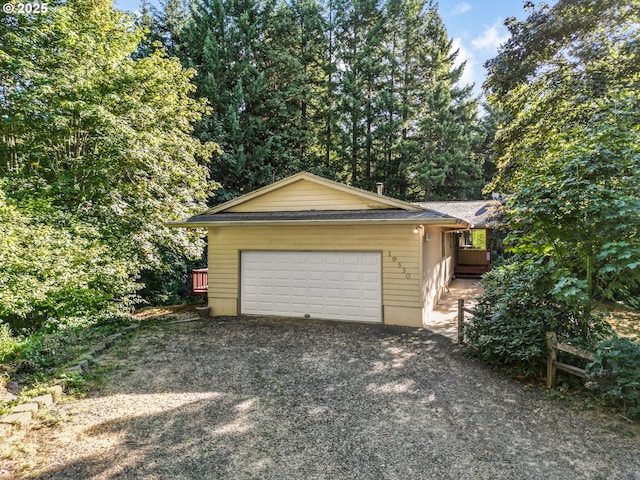 19330 NW Curtis Creek Dr, Manning, OR 97125 - garage featuring driveway